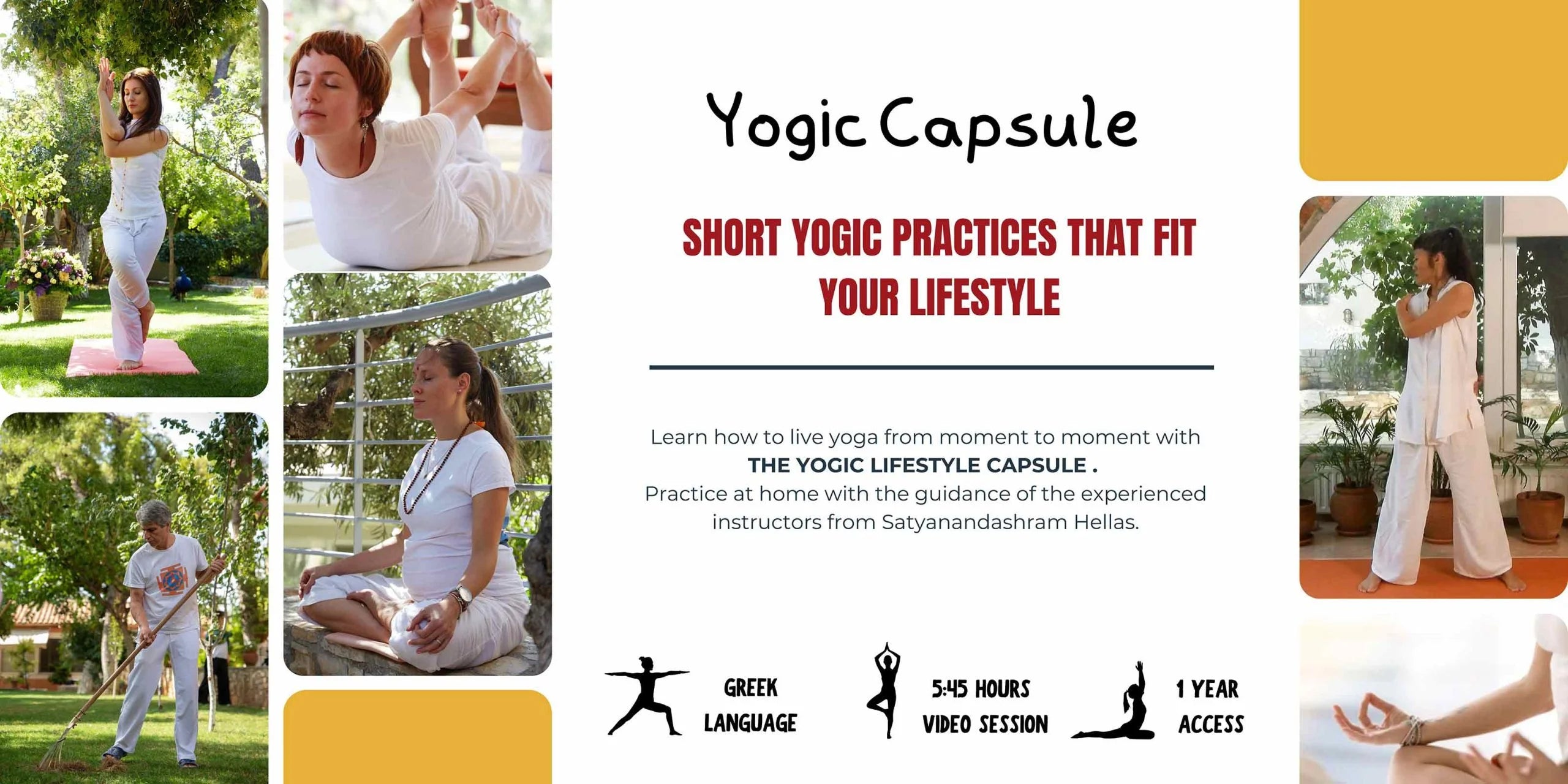 Yogic Lifestyle Capsule.